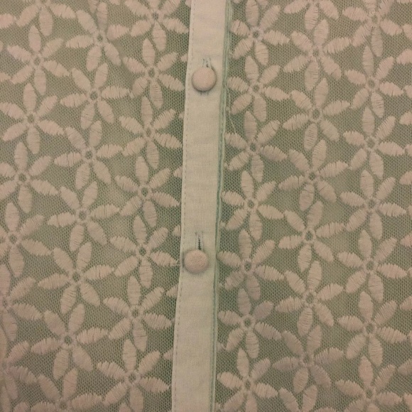 H&M Divided Crop top in light blue size Small - Picture 4 of 4